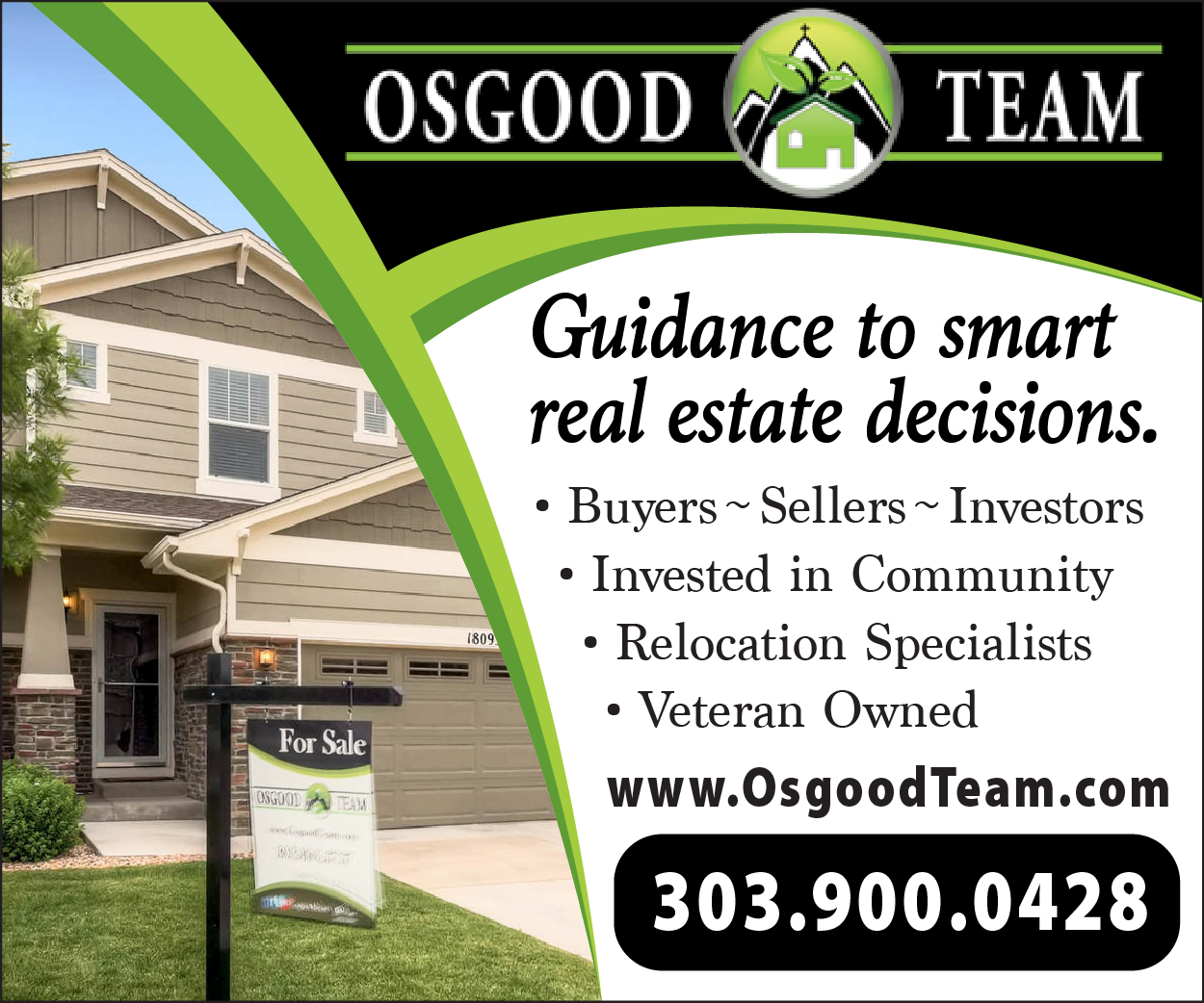 Osgood Team Real Estate Ads Bauer Studios