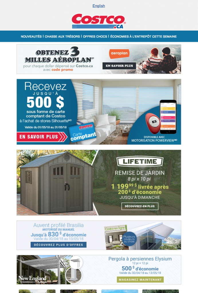 Costco Email Marketing Bauer Studios
